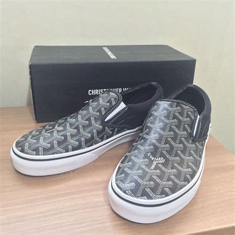 wanton vans x goyard|Vans christopher wanton shoes paris white goyard 9 .